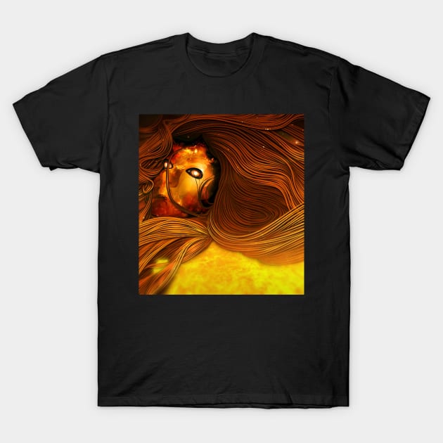 Your hair is the universe T-Shirt by tretij sprava